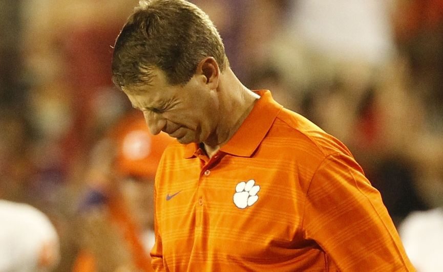 SAD NEWS: NCAA Suspends Clemson Tigers football Coach For