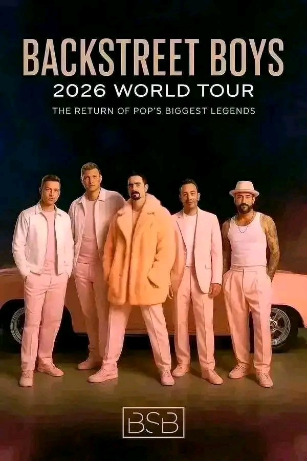 Breaking News: Global Pop Icons Backstreet Boys Announce Massive 2026 World Tour With Full List of Dates and Cities Revea…